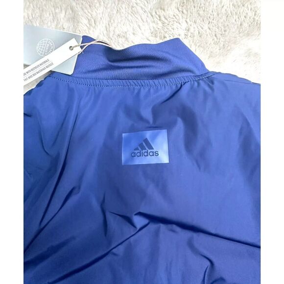 ADIDAS Men's Best of Adidas Training Bomber Jacket NWT Night Sky size LARGE - Picture 3 of 13